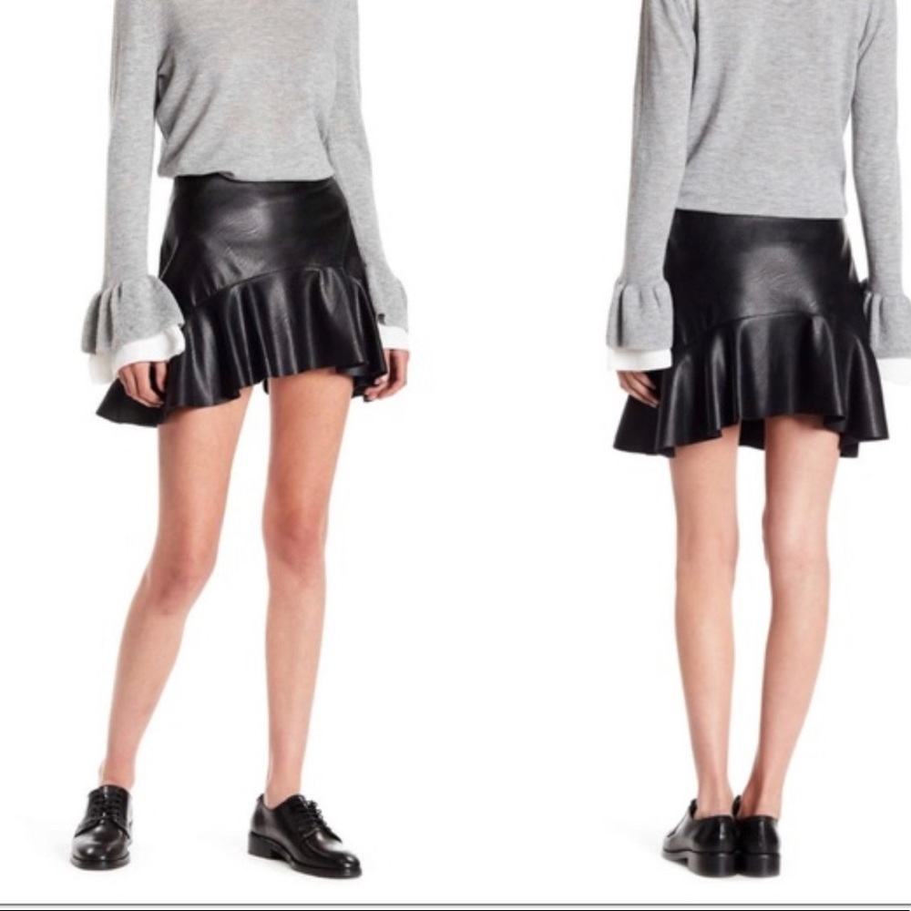 Lea & Viola skirt, faux leather